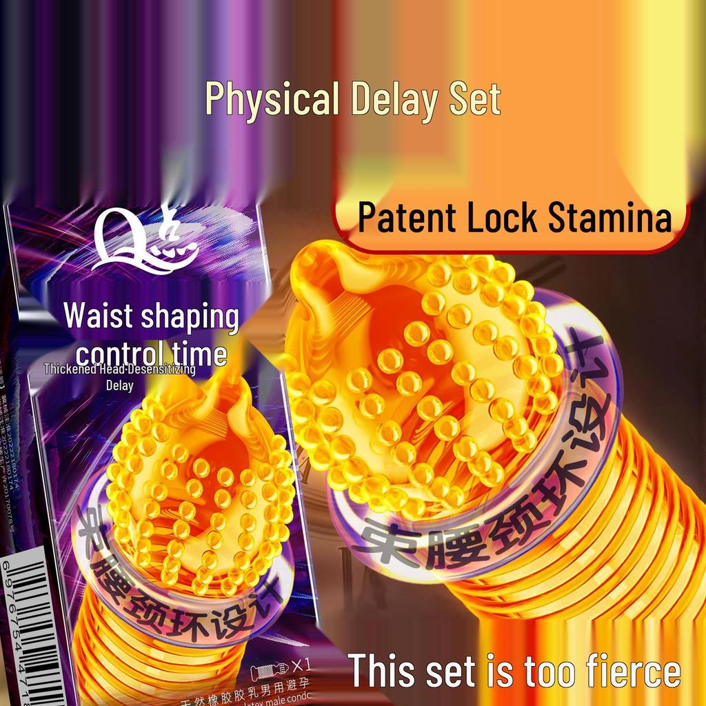 Q-spot Extra Thick Long-Lasting Condoms Set