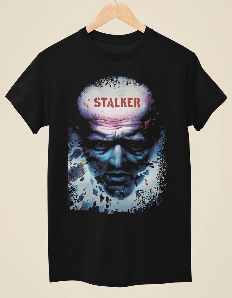Stalker Movie Poster Inspired Unisex Black TShirt S