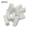 50pcs Nail File Mini Multi-function Eva Manicure Tools Buffer Blocks For Nail