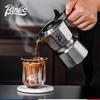 Cafetera Moka Bincoo de Acero Inoxidable 316 con Tres Válvulas para Estufas Eléctricas y Cerámicas