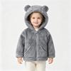 Girls Zip-Up Hooded Sweatshirt Long Sleeve Color Casual Top