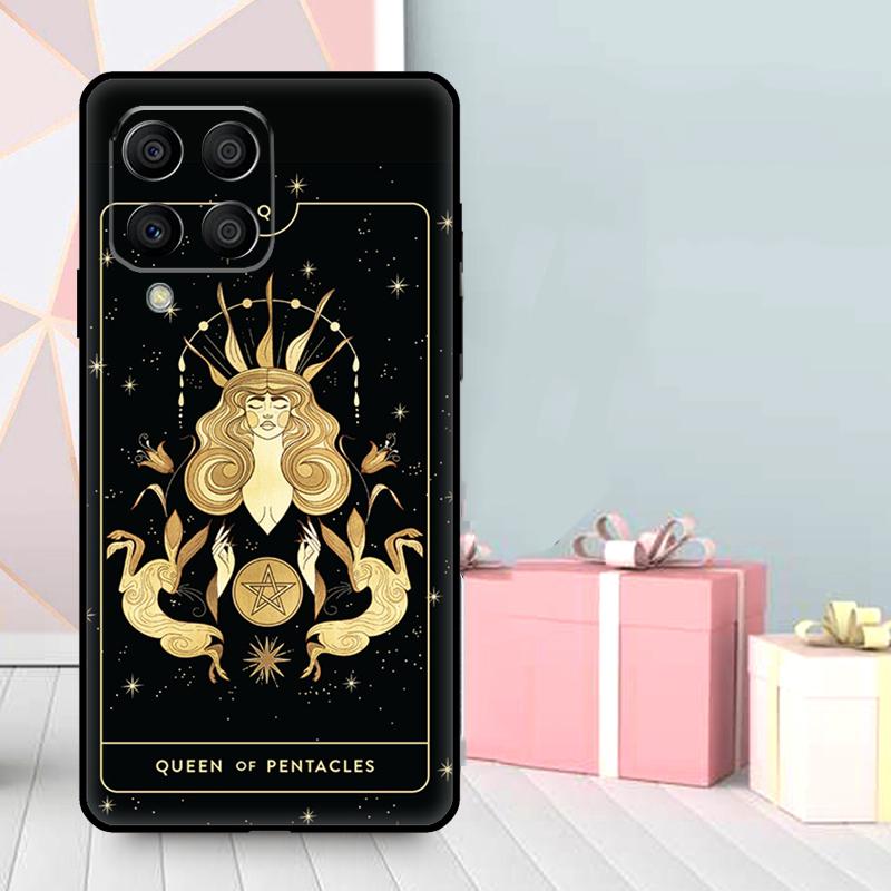 Witches moon Tarot Mystery totem Case For Samsung Galaxy M56 M52 M32 M53 M16 M11 M21 M31 M35 M12 M13 M14 M15 M36 M55 M34 M54
