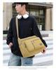 Męska płócienna torba crossbody - Wielowarstwowa, o dużej pojemności, wszechstronna, codzienna biznesowa i sportowa torba na ramię.