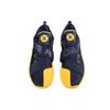 Li Ning All City 7 Cushioning, Wear Resistant Mid top Performance Basketball Shoes Men's Black Yellow ABAN047-10