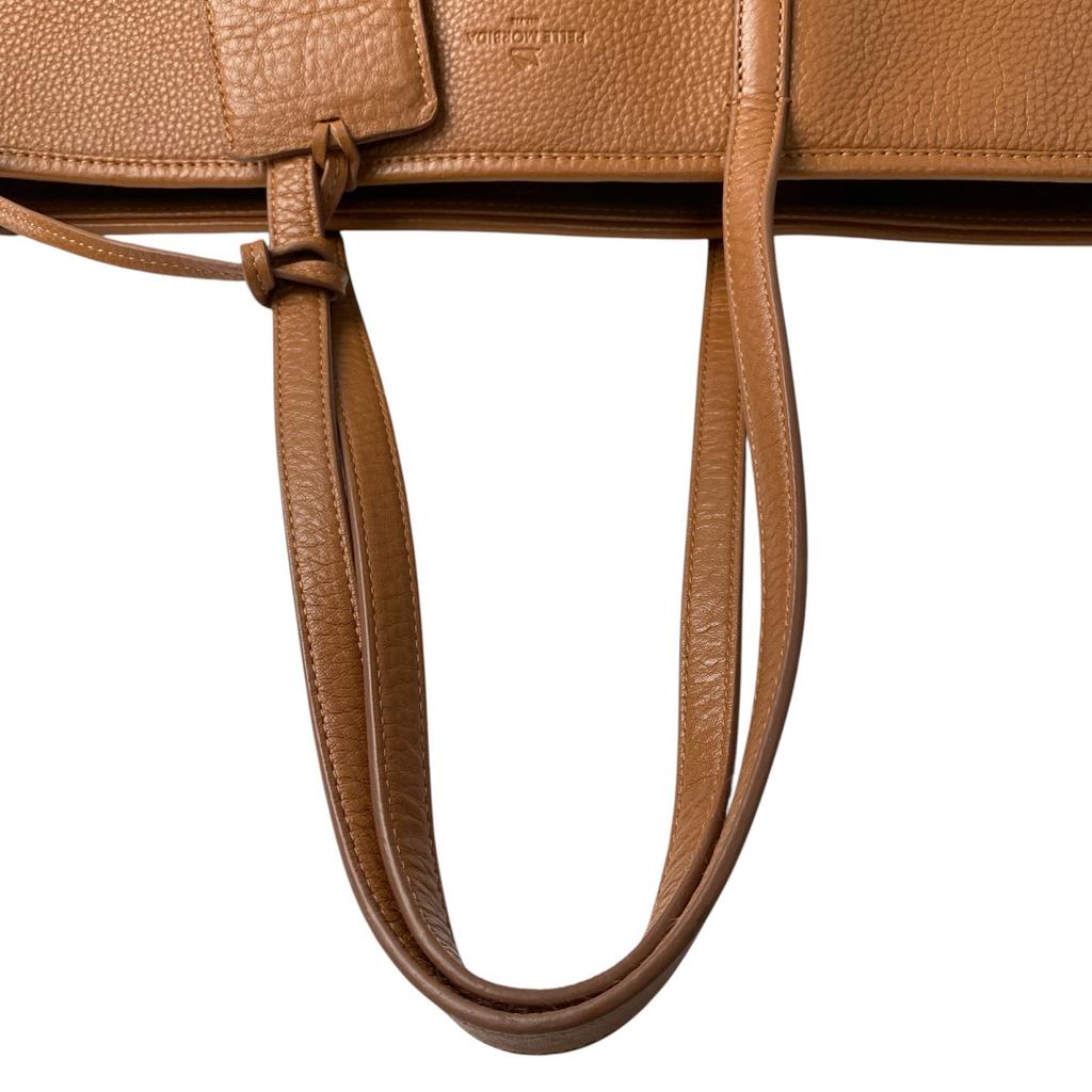 Used PELLE MORBIDATote Bag Brown Leather Women