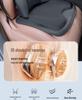Electric Massage Lumbar Support Pillow - Memory Foam Car Seat Cushion with Remote Control.