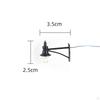 5Pcs 1/87 Scale Street Lights Simulation Decoration Durable Miniature Model Railway Lamps Lamp for