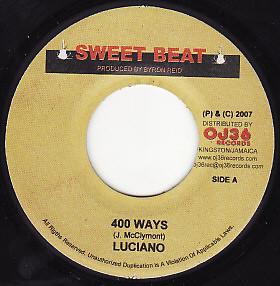 

7inch Record LUCIANO CANDY MAN 400 Ways Perilous Time NONE Sweet Beat 2007 Jamaica Reggae Ska Dub Used