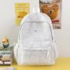 Schoolbag Korean ins Gentle Lace Sweet Girl Travel Backpack Fresh Elementary School Bag Female College Style Backpack