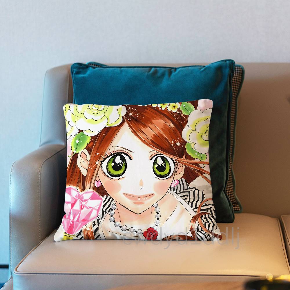 SSugar SSugar Rune Anime Pillow Case Short Plush Sofa Decorative Gift Home Doublesided Printing Cushio
