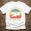 Easily Distracted By Airplanes Retro Airplane Shirt Pilot Gifts for Unisexs Clothing Unisexs Summmer Vintage Aviation Gift T Shirt