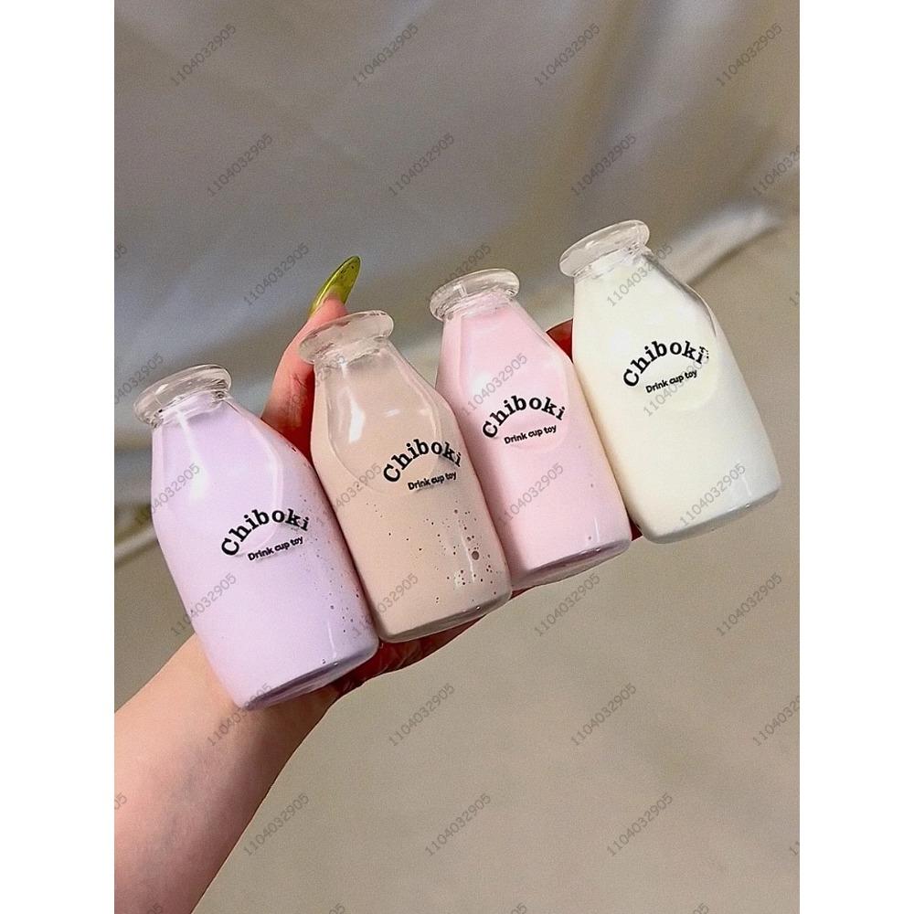 Boba Bottle Stress Ball Squishy Toy Water Bottle Fidget Toys ASMR Sensory Novelty Toys For Kids and Adults Anti Stress Relief