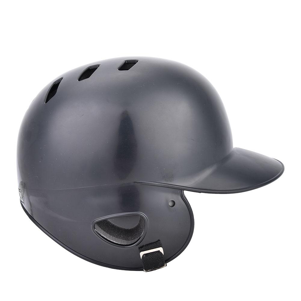 Sport Baseball Batting Helmet Protective Equipment with Strap for Adult Children Teenager(black