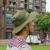 Solhatter for menn Bred skygge sammenleggbar Boonie bøttelue UV-beskyttelse for kvinner Safari Sykling Fiske Strandtur Vandring Klatring Utendørs