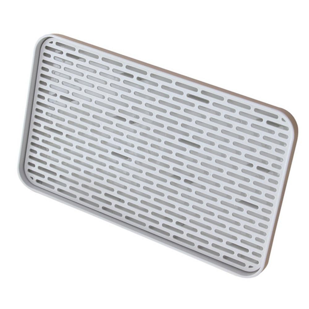 Water Storage Drainage Tea Tray Non Slip Tea Serving Tray Durable Rectangular Tea Tray  For Kitchen