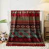 Aboriginal Embroidery Art Printed Blanket Warm Soft and Comfortable Home Travel Blanket Sofa Bedding Cover Blanket Holiday Gifts