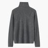 Lekasha Women's Cashmere High-Neck Pullover Sweater - Solid Color, Loose Fit for Autumn and Winter