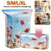 No Pump Aroma Vacuum Storage Bags Dust-proof Clothes Blankets Organizer  Travel Accessories