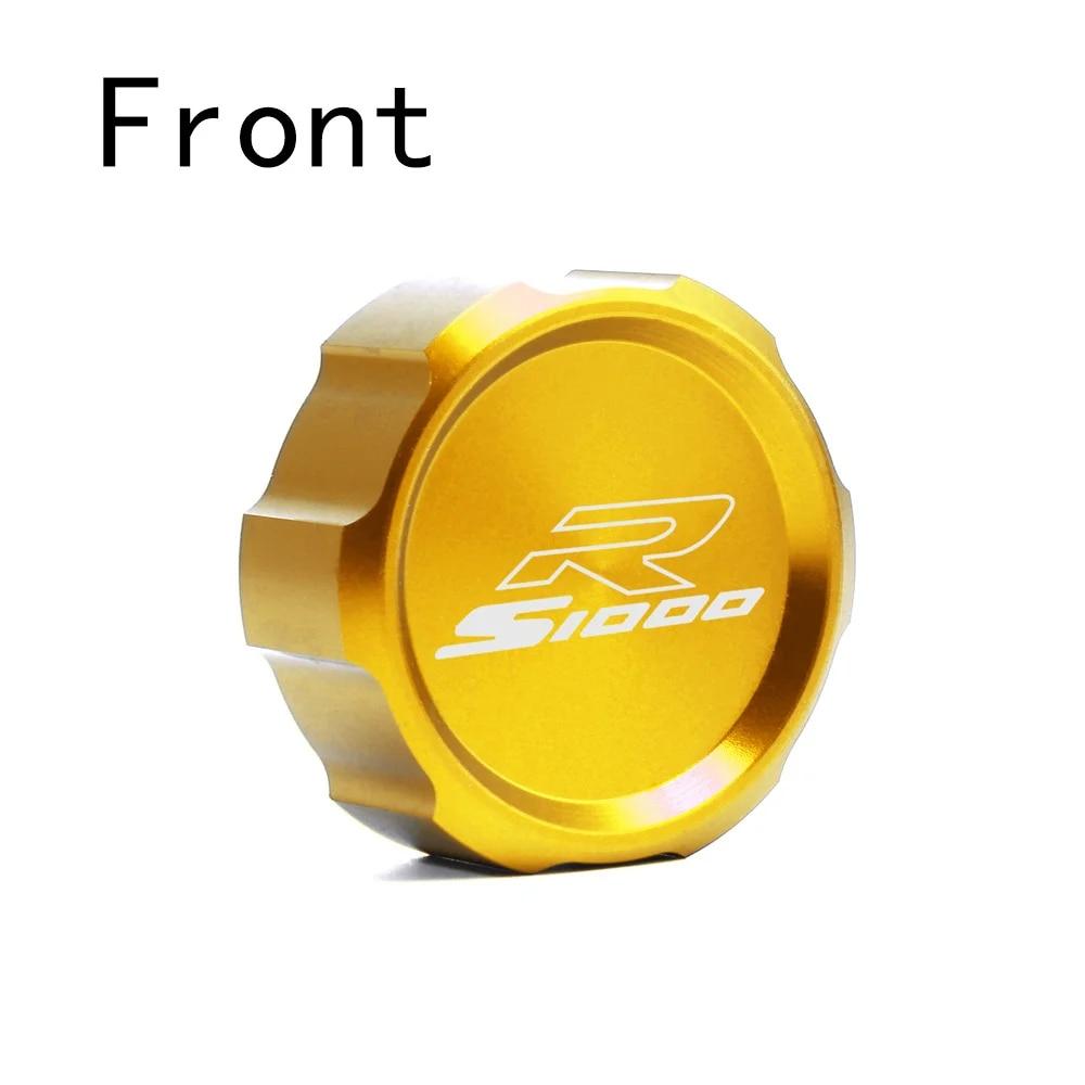 For BMW S1000R S 1000 R 2015-  (not for ) Motorcycle CNC Front Rear Brake Fluid Cylinder Master Reservoir Cover Caps