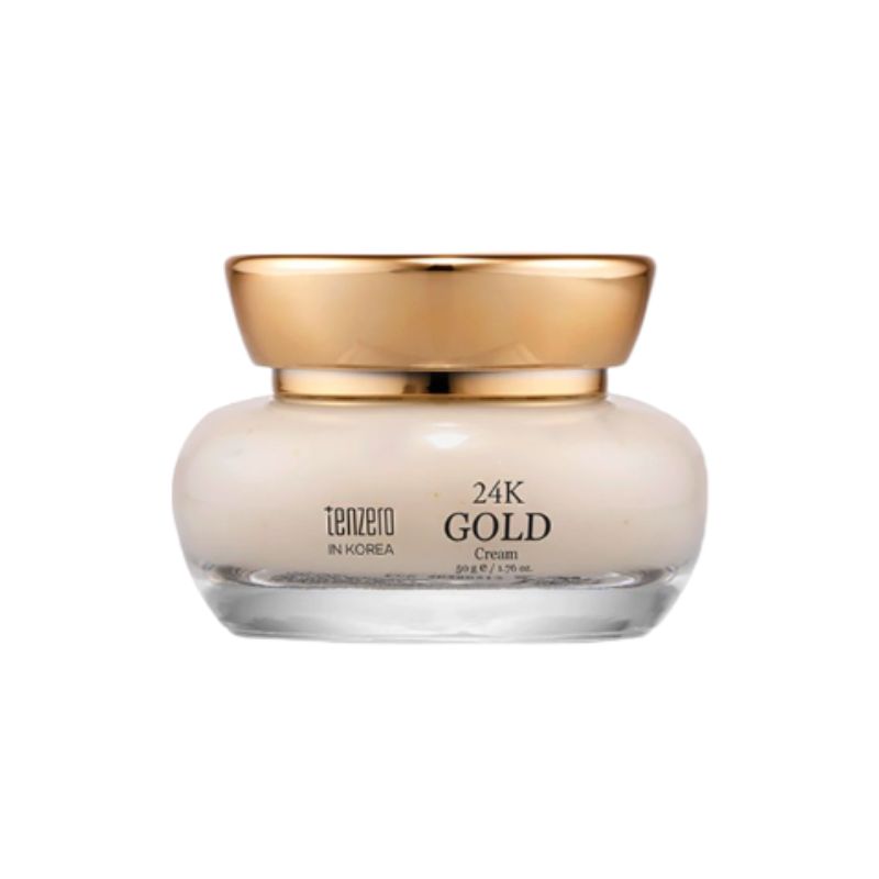 [Tenzero] 24K Gold Radiance Cream (50g) – Luxurious Anti-Aging & Firming Gold Treatment