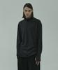 Aiaueo Turtle Neck L/S Tee Charcoal