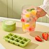 Twist Release Ice Cube Mold 8 Grids Portable Ice Maker Simple Ice Making Cup For Summer