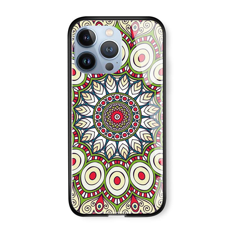 Tempered Glass Phone Case For iPhone 11 12 13 14 15 16 17 Redmi 10 12 14C Note10 Note14 Xiaomi 11Lite PocoC75 Soft Edge Shockproof Smooth Shell