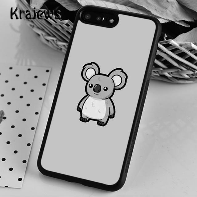 Cute Cartoon Koala For iPhone 17 Air 16 Phone Case Cover 15 14 plus 12 13 pro max coque Shell Fundas