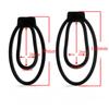 Hollow Fw-Clip oculto para pene, bloqueo de castidad, bragas masculinas, Dispositivo de Castidad, Clip de entrenamiento de vagina falsa, jaula para pene, juguetes sexys para hombres, juguete sexual