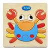 Cartoon 3D Puzzle Jigsaw Wooden Toys for Children Cute Animal Traffic Puzzles Intelligence Kids Baby Early Educational Toys