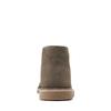 Clarks Herren Bush Shaker 3 Freizeitschuhe, Schnür-Chukka-Stiefel, Sandfarbenes Wachs-Wildleder, Größe 24,0 cm
