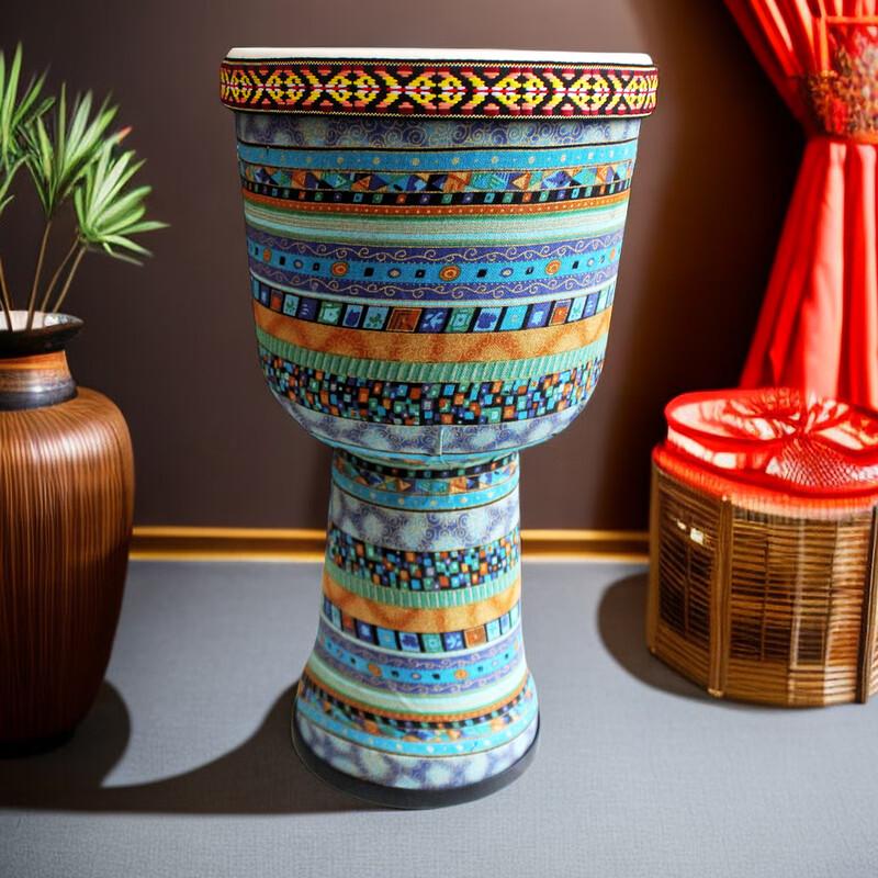 

TLAKEHO Handmade Goatskin African Drum