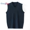Cozy Up Men's V Neck Sweater Vest Cable Knitted Pullover Sweaters Vest