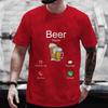 Bier ruft Grafik T-Shirts Freitag Bier Bierliebhaber Herren T-Shirts Y2k Kleidung Junggesellenabschied Trinkteam Passende T-Shirts
