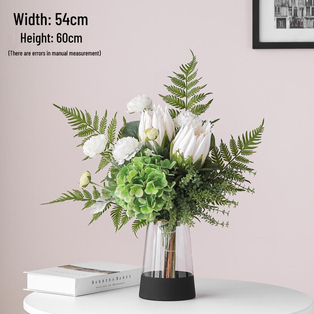 Silk King Protea Bouquet for Home Decor