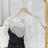 Blingbling Collar Patches Sew on Bannner Repair For Clothing Appliques Patches Jeweled Patches Sew On Craft