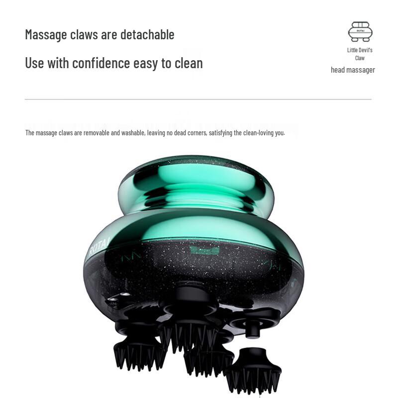 Rantai (ROTAI) Automatic Waterproof Head Scalp Massager