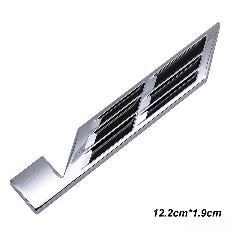 3D Metal Car Fender Decorative Sticker For Cadillac CT4 CT5 CT6 XT4 XT5 Sports Modification Accessories