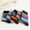 5 Pack Womens Socks Vintage Winter Soft Warm Cold Knit Wool Socks