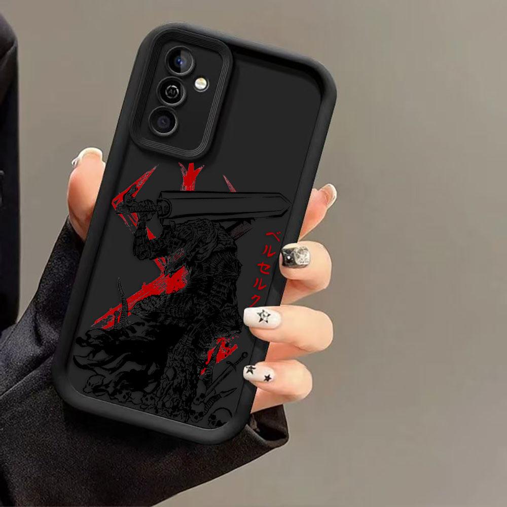 Berserk Guts Warrior Phone Case For Samsung Galaxy S26 S25 S24 S23 S22 S21 FE S20 ULTRA PLUS TPU Case Funda Shell Capa Cover