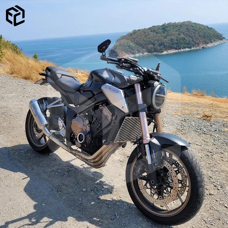 For CB650R Mirror Motorcycle Accessories Bar End Side Mirrors For Honda CB400 CB650F CB1000R CBR1000RR CB1100 CB1300 CB400F