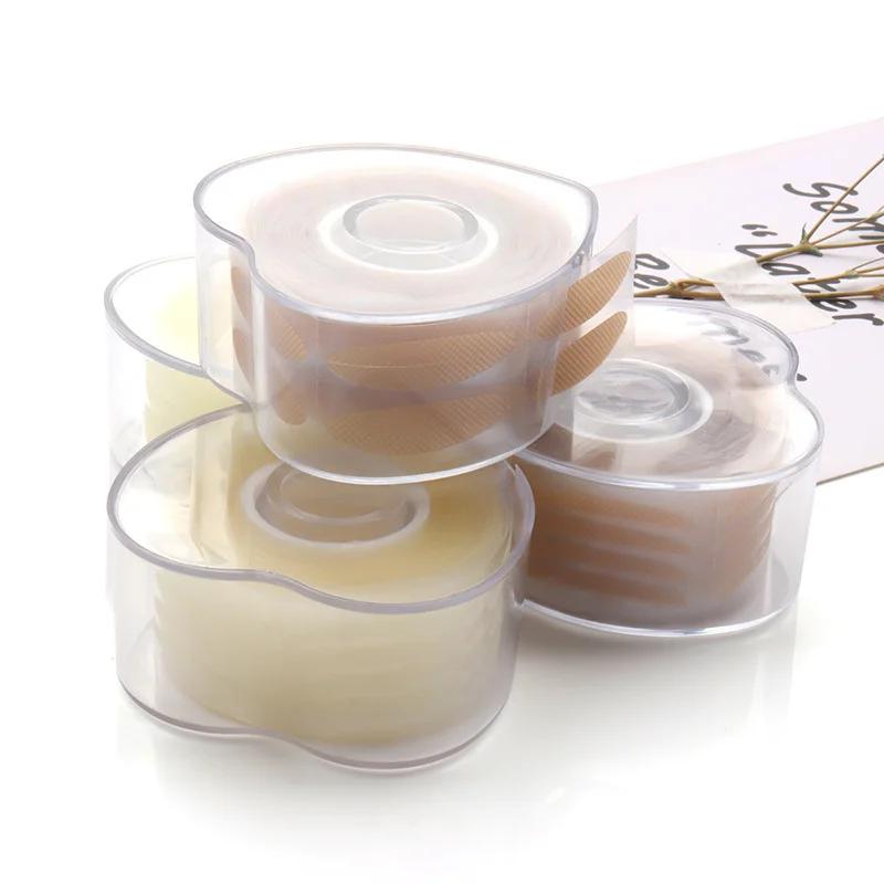 600 Pcs Double Fold Eyelid Tape Sticker Invisible Lace Eyelash Extension Self-adhesive Under Eye Lashes Shadow Patch Beauty Tool