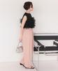 Titibait Sleeveless Tulle Docking Free ADJR6071 Women's Top, Size, Black,