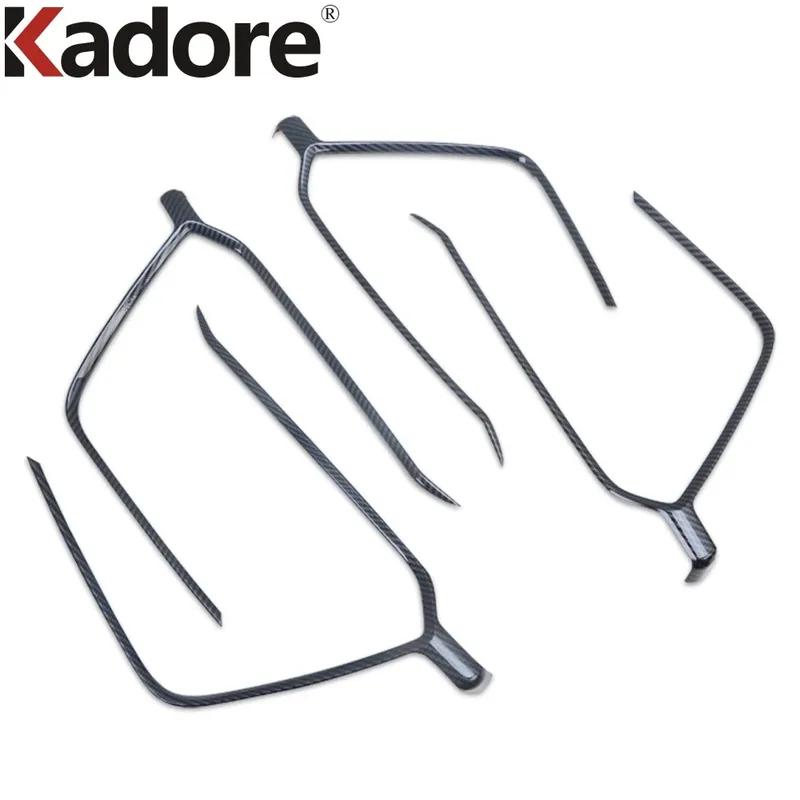 Car Ide Inner Door Armrest Handle Cover Trim For Toyota RAV4 RAV 4 -   2024 Carbon Fiber Interior Accessories