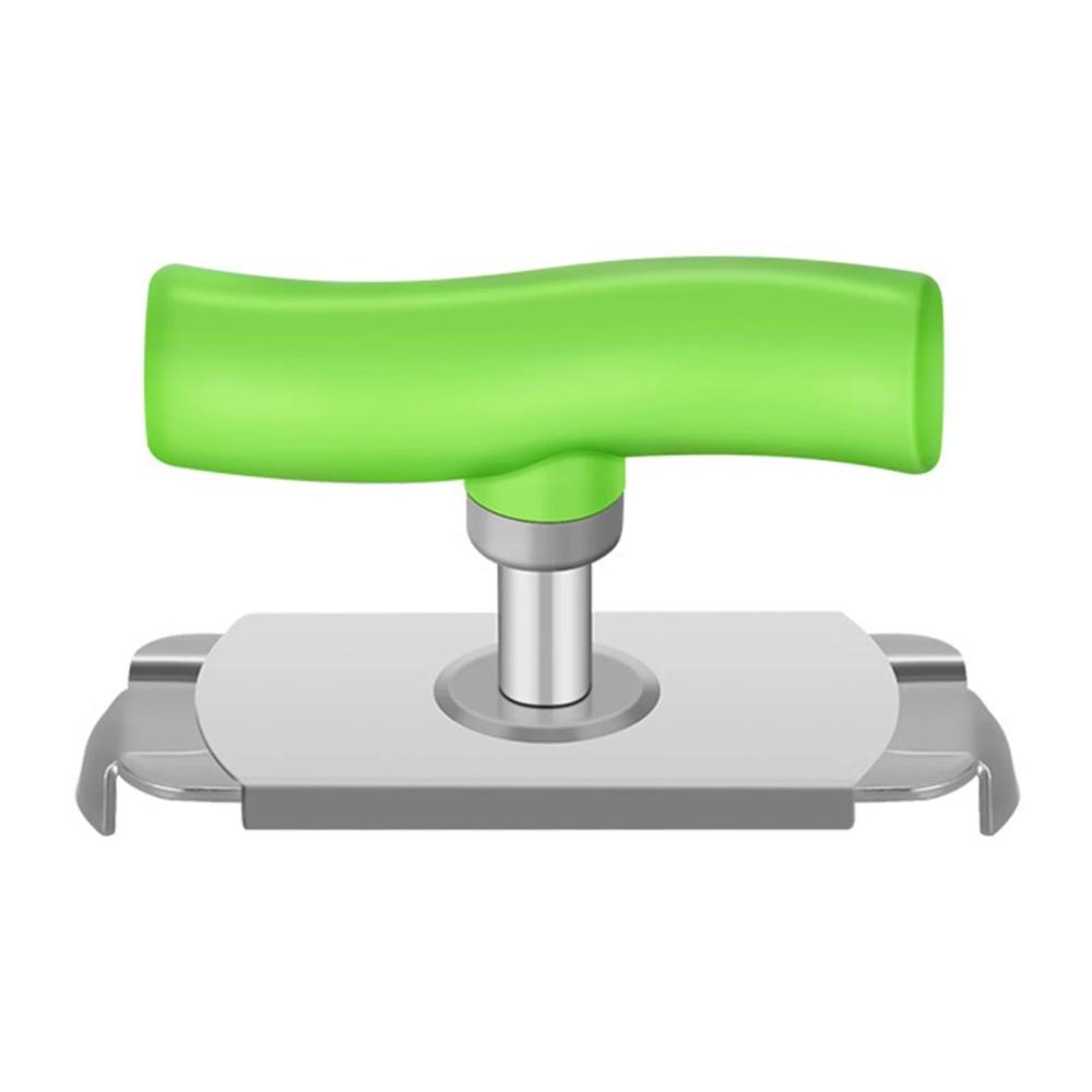 

Регулируемая многофункциональная открывалка для бутылок, крышки из нержавеющей стали, открывалка для банок, трудосберегающий винт, открывалка для банок для кухонного гаджета зелёный