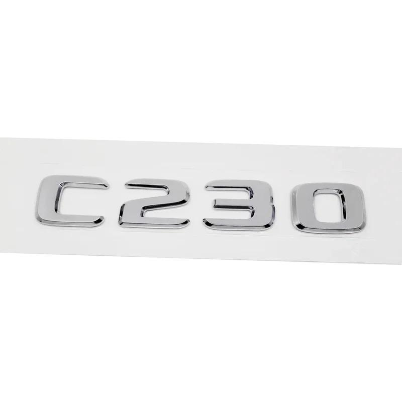 ABS C200 C200L C230 C250 Trunk Rear Logo Badge Emblem Sticker For Mercedes Benz C Class W201 W202 W203 W204 W205 AV1