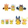 Adorable Pikachu Costume Figures Set For Desk And Car Decor
