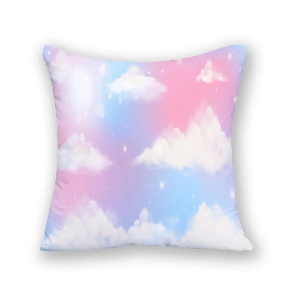 Cartoon Cute Storm Square Pillowcase Pillowcase Sky Decorative Pillow Cushion Cover