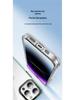 Transparent Anti-Drop Metal Color Block Case for iPhone 13/14/14 Pro Max