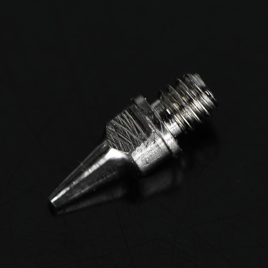 5pcs Airbrush Nozzle Accessories Painting Machine Gravity Feed Part Fluid 0.5mm